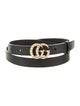 Gucci Faux Pearl Accents Skinny Belt