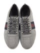Gucci Web Accent Leather Sneakers