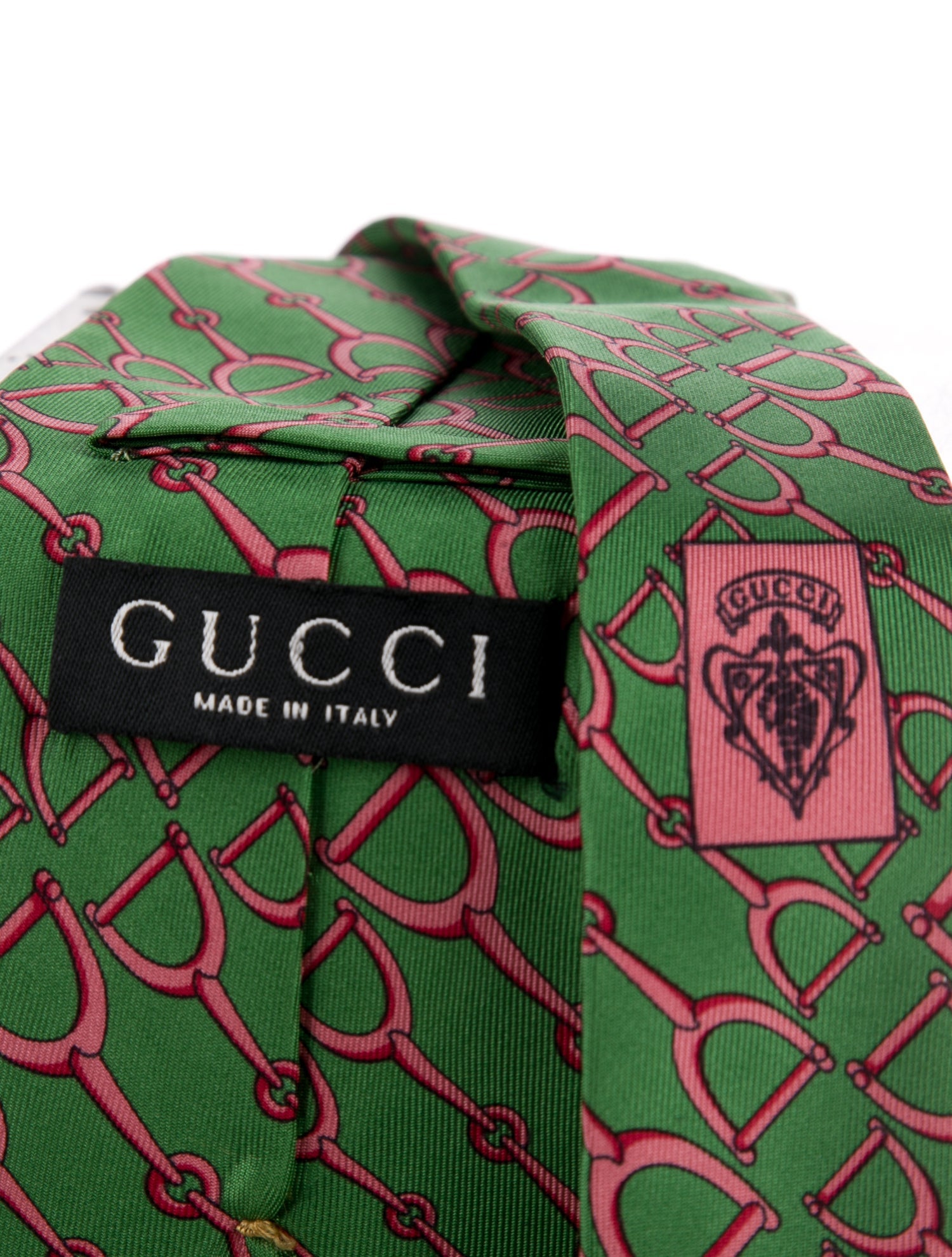Gucci Patterned Silk Tie