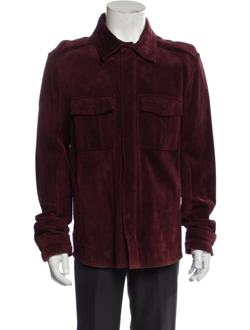 Gucci Vintage Leather Utility Jacket