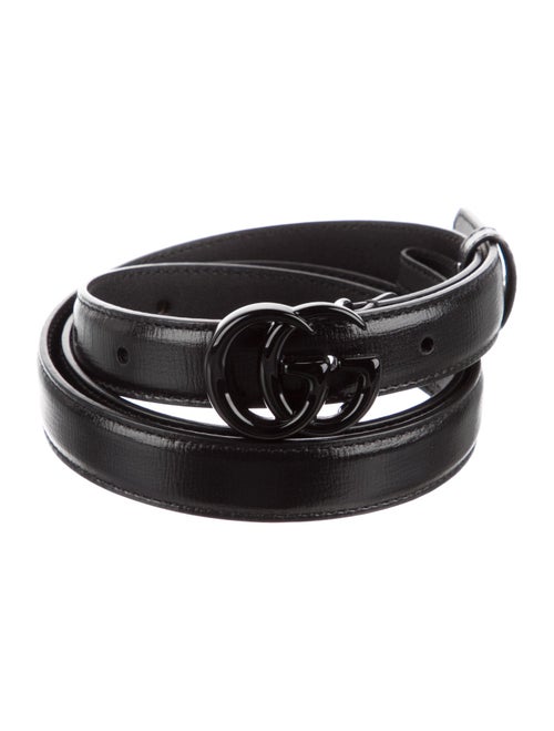 Gucci Skinny Leather Belt