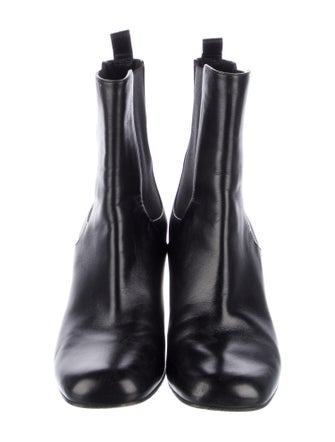 Gucci Interlocking G Logo Leather Chelsea Boots