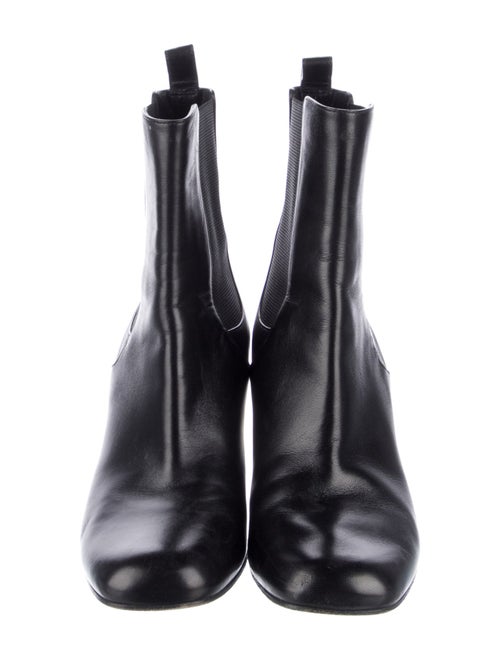 Gucci Interlocking G Logo Leather Chelsea Boots