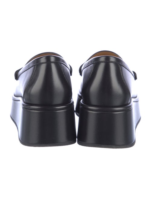 Gucci Horsebit Accent Leather Loafers