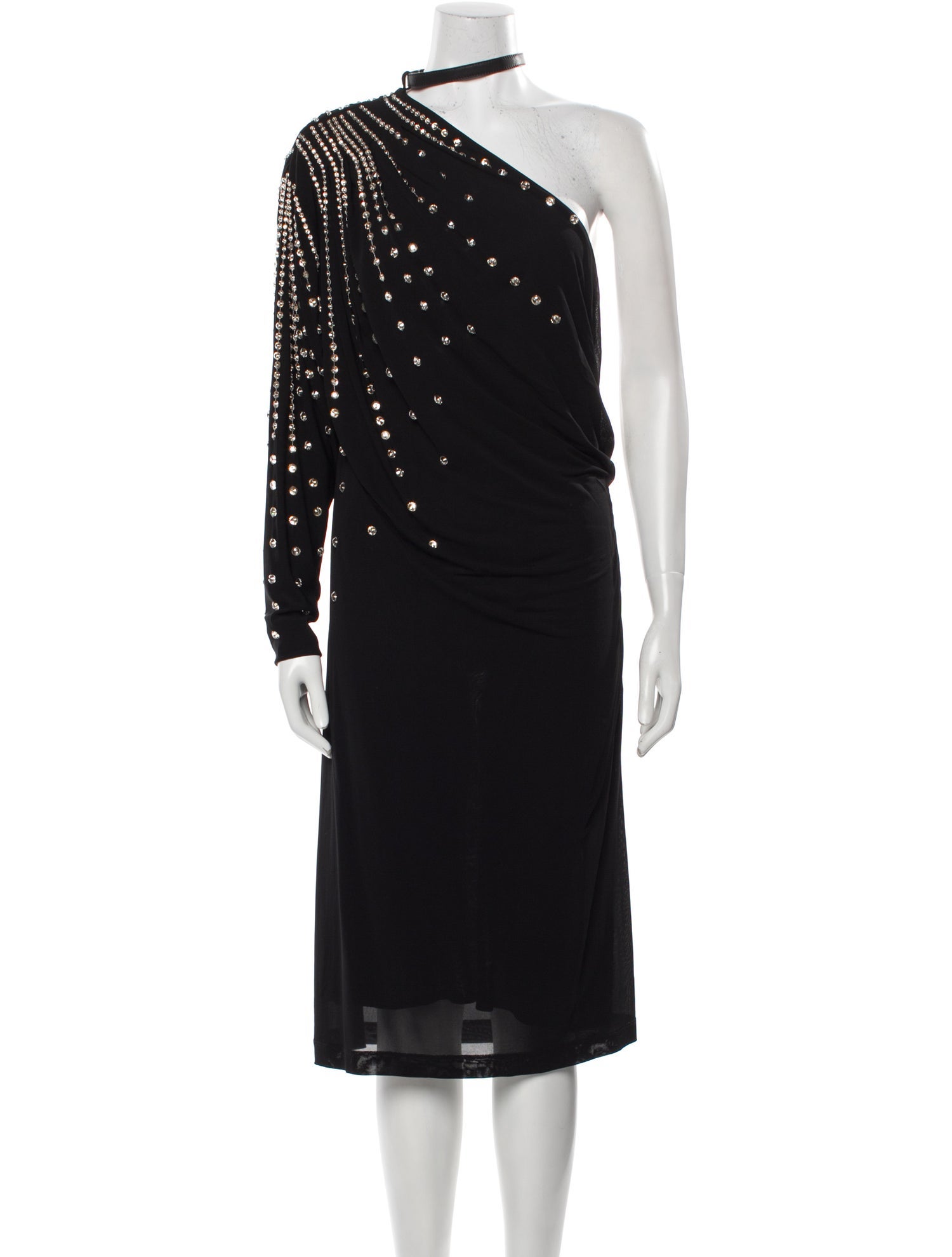 Gucci One-Shoulder Knee-Length Dress w/ Tags