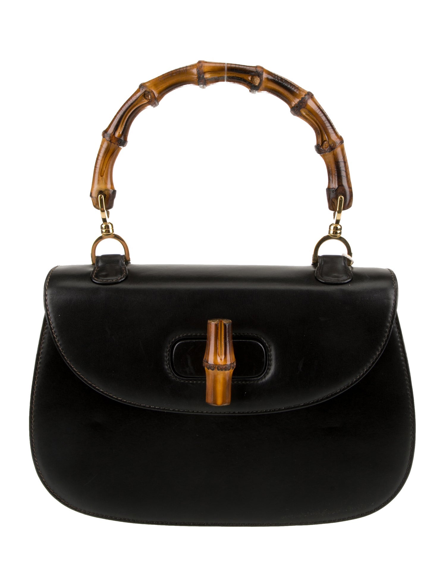 Gucci Leather Top Handle Bag