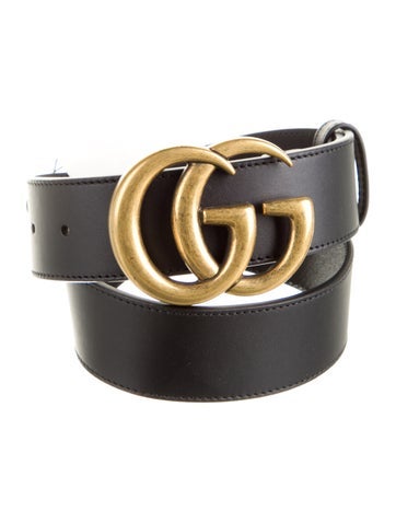 Gucci Belts Double G Logo Leather Belt Petite