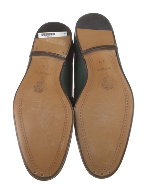 Gucci Horsebit Accent Leather Dress Loafers
