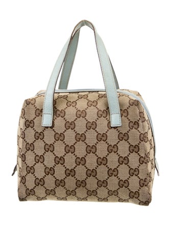 Gucci GG Canvas Top Handle Bag