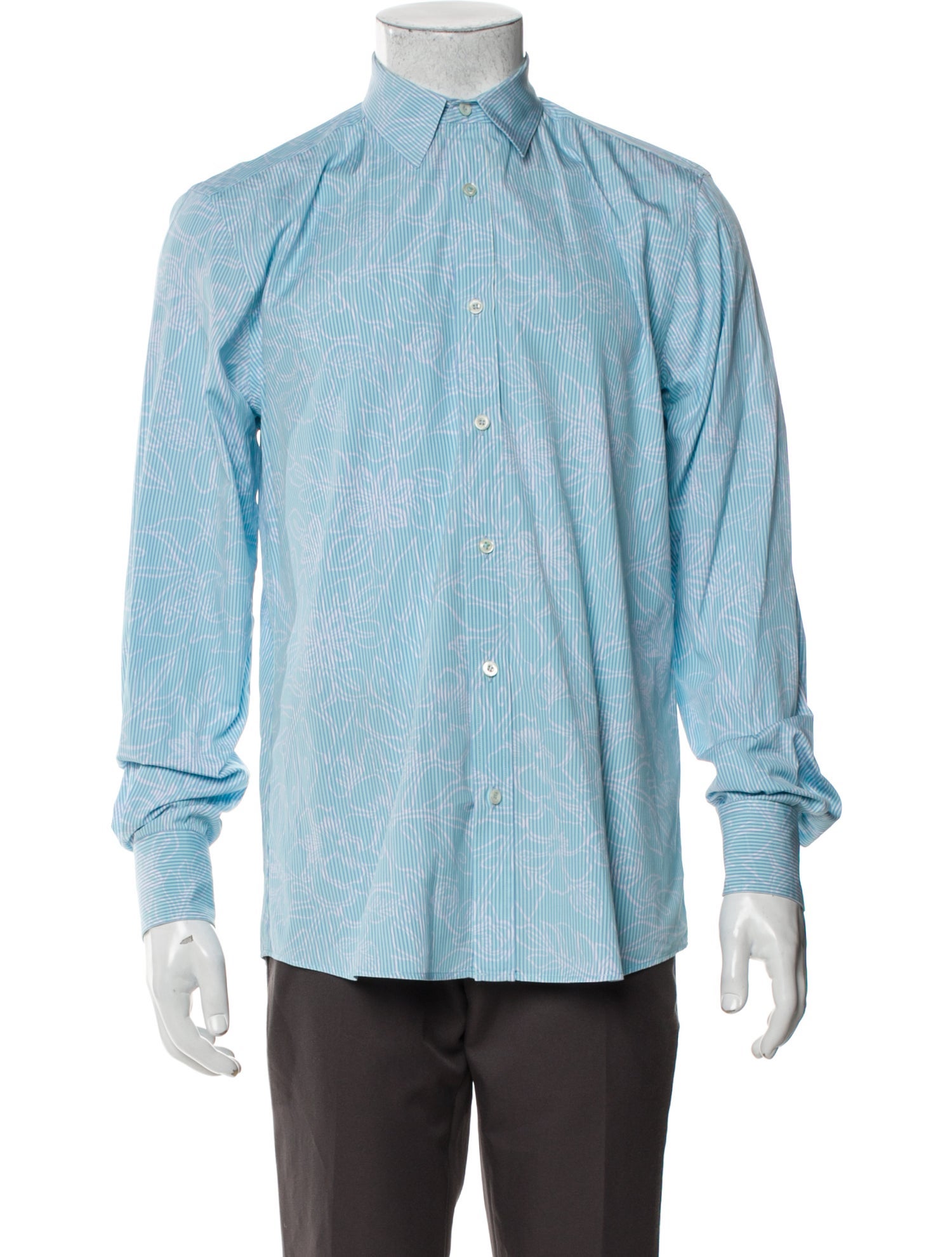 Gucci Striped Long Sleeve Shirt