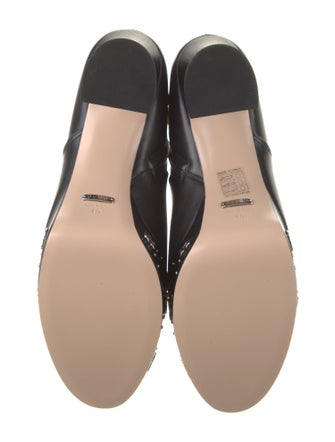 Gucci GG Logo Leather Boots