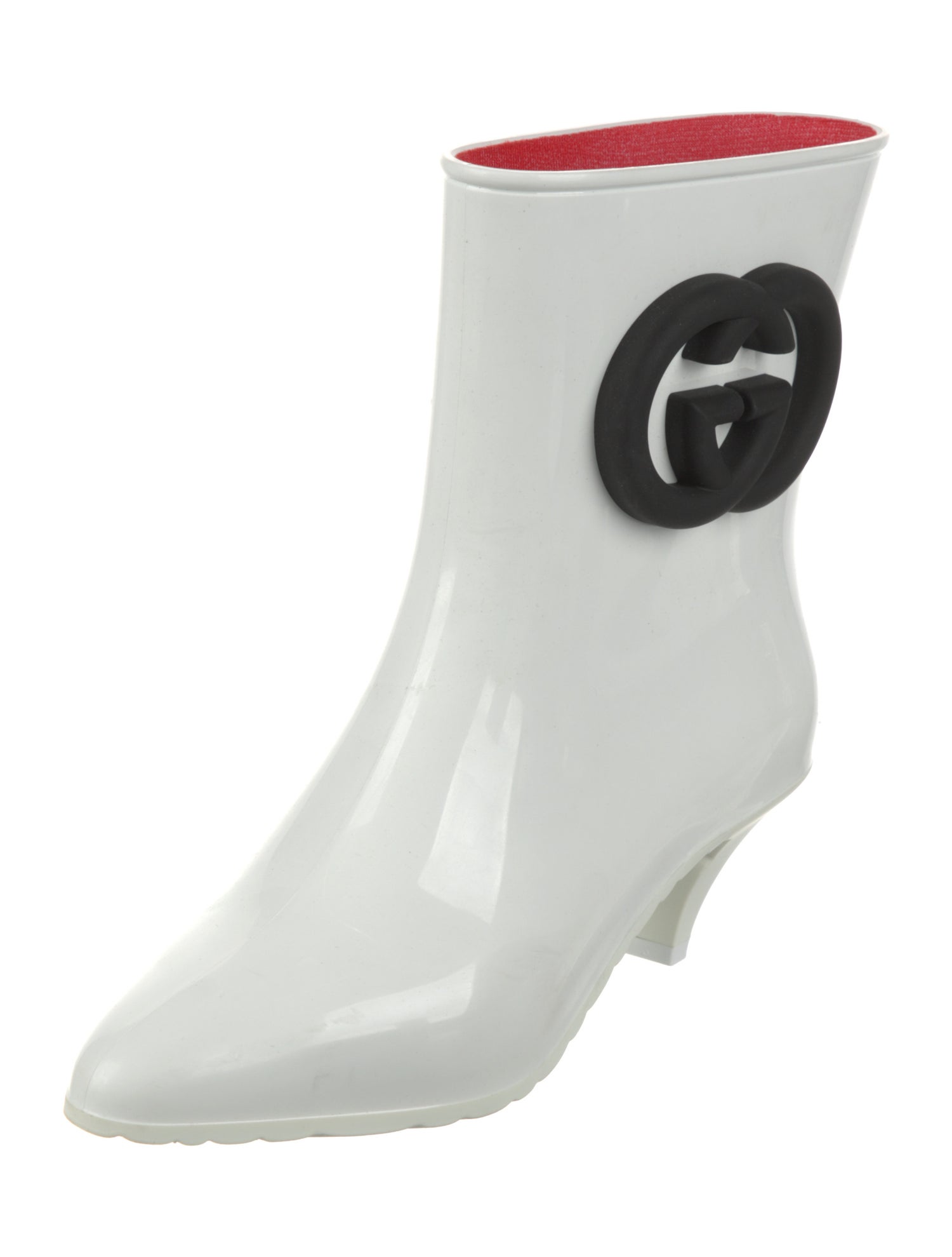 Gucci Interlocking G Logo Rubber Rain Boots