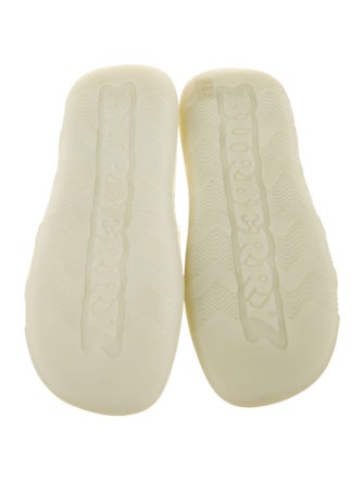 Burberry Rubber Printed Sandals