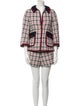 Gucci 2018 Tweed Pattern Short Set