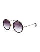 Gucci Bee Accent Aviator Sunglasses