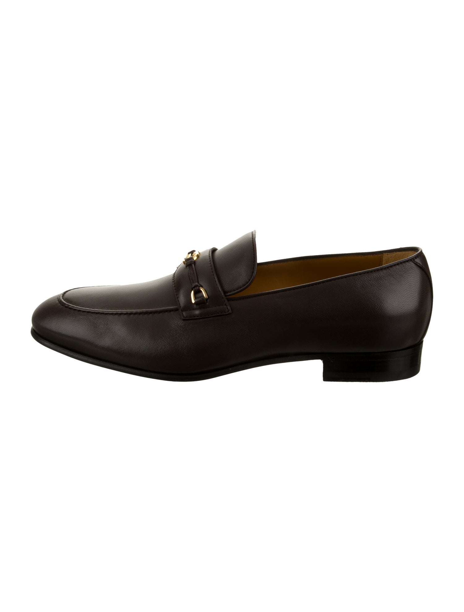Gucci Leather Dress Loafers