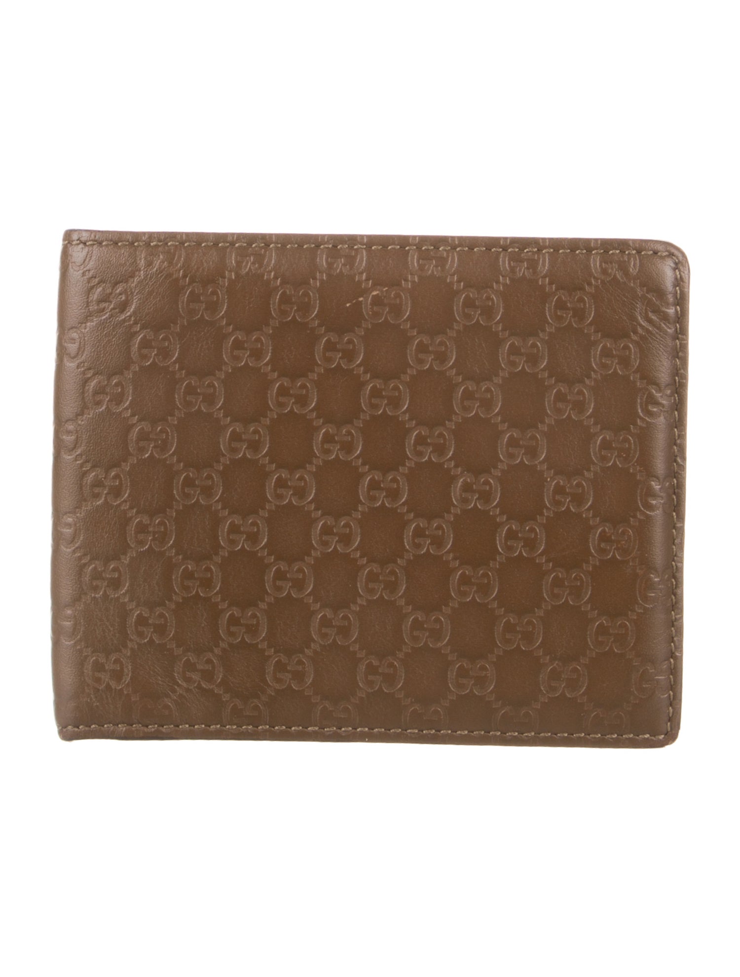 Gucci Microguccissima Pattern Calfskin Wallet