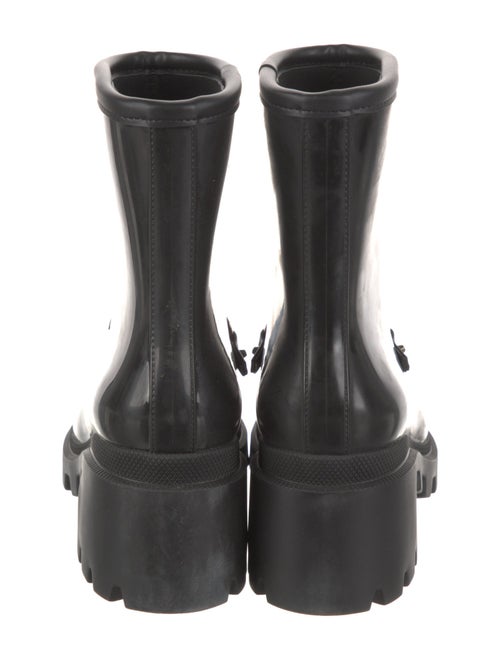 Gucci Horsebit Accent Rubber Rain Boots