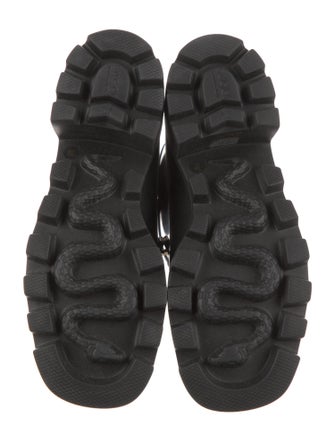 Gucci Horsebit Accent Rubber Rain Boots