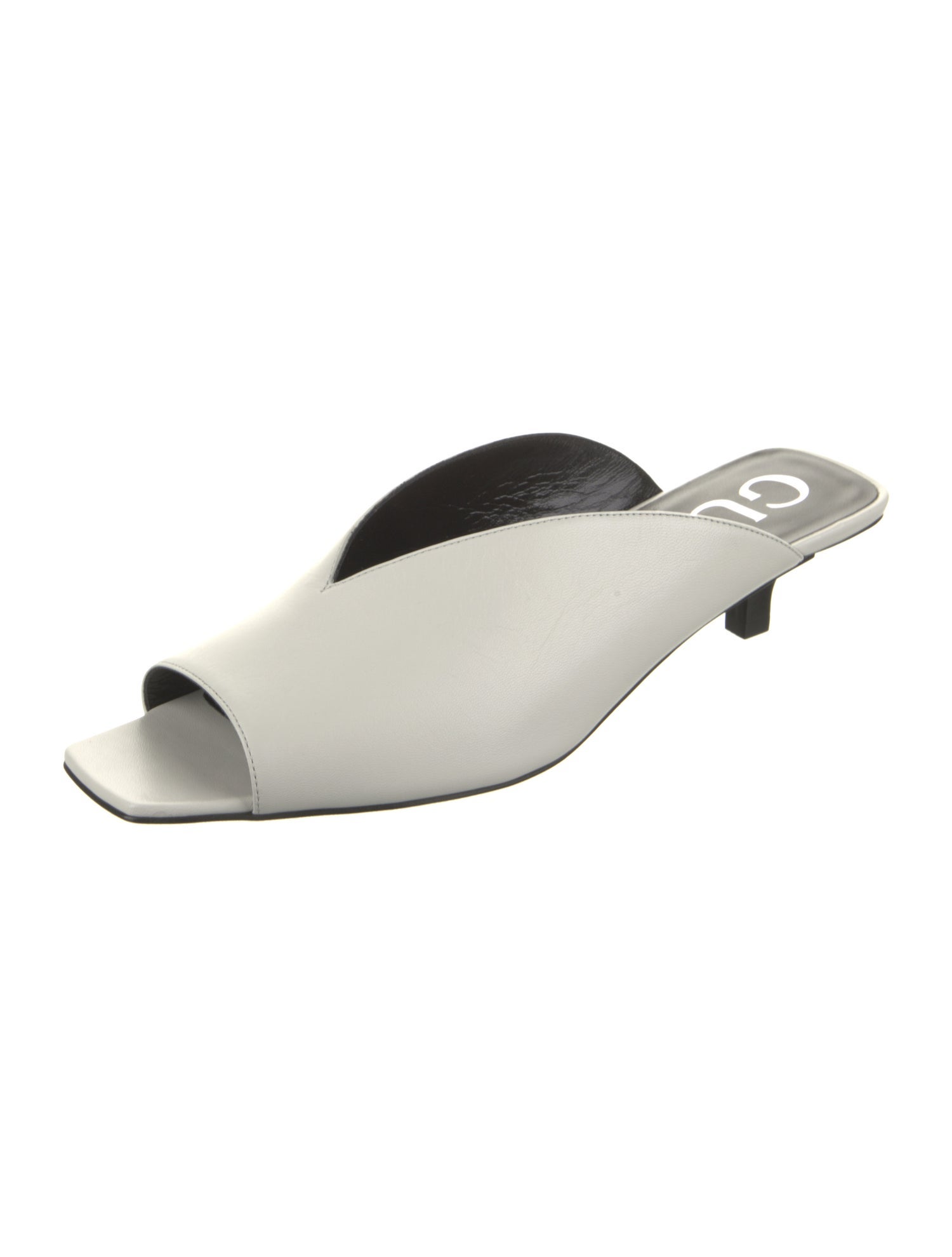 Gucci Leather Slides