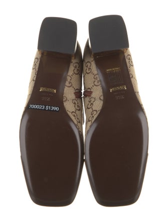 Gucci Canvas Printed Boots