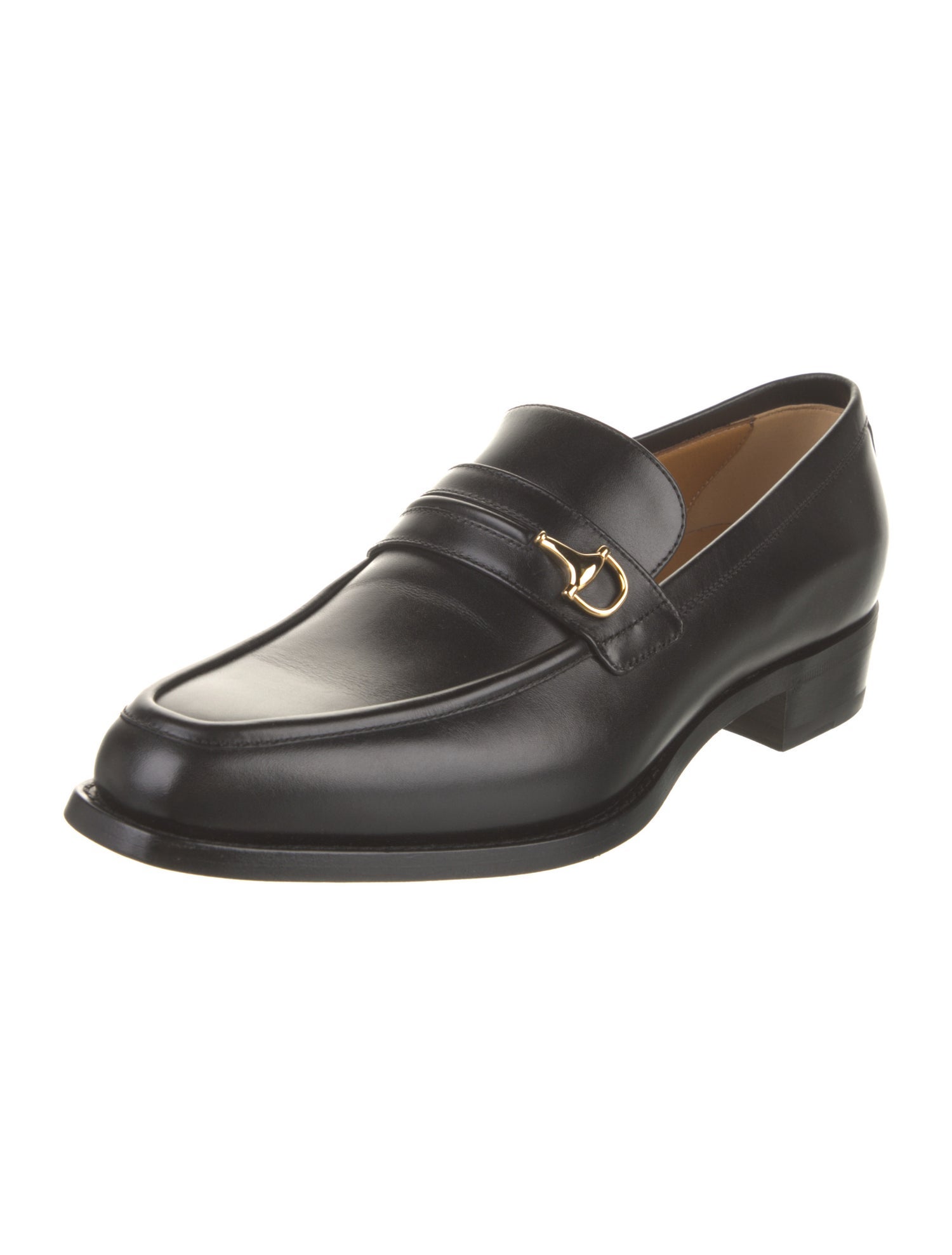 Gucci Leather Dress Loafers