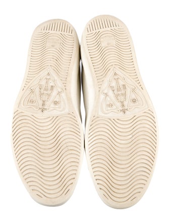 Gucci Double G Logo Leather Sneakers