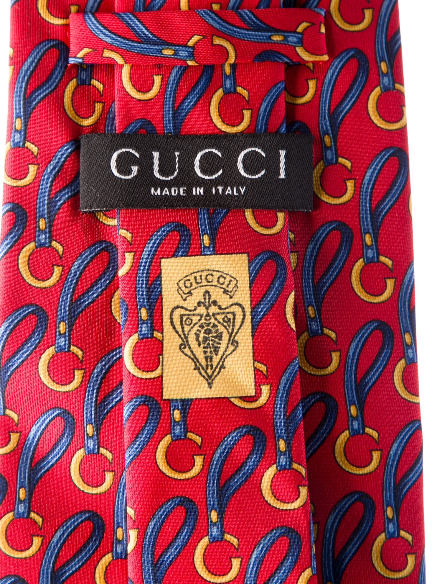 Gucci Silk Pattern Tie