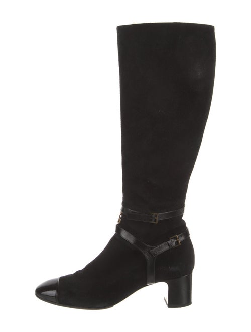 Gucci Suede Riding Boots