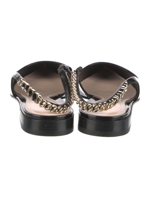 Gucci Patent Leather Slingback Flats