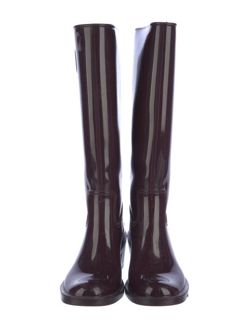 Gucci Interlocking G Logo Rubber Rain Boots