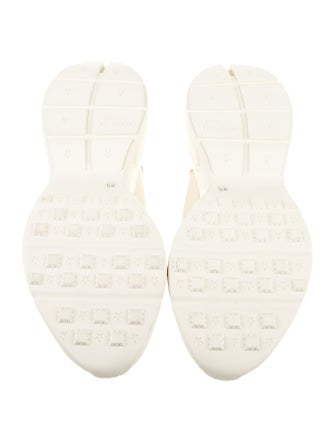 Gucci Leather Printed Sneakers