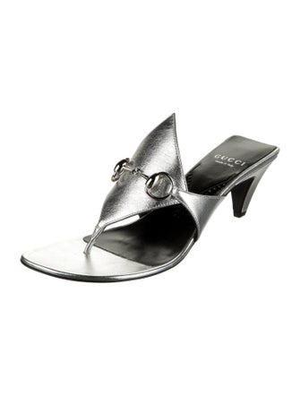 Gucci Leather Slides