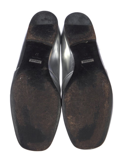 Gucci Horsebit Accent Leather Loafers