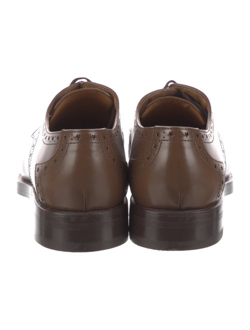 Gucci Interlocking G Logo Leather Brogues