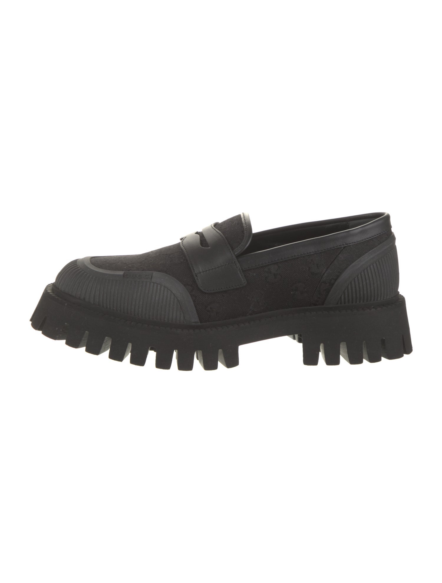 Gucci GG Canvas Canvas Loafers