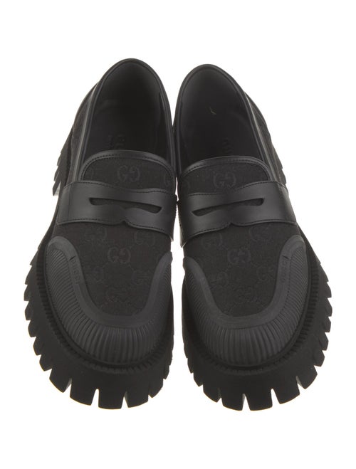 Gucci GG Canvas Canvas Loafers