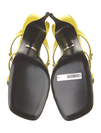 Gucci Horsebit Accent Patent Leather Slides