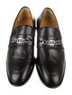 Gucci Interlocking G Logo Leather Dress Loafers