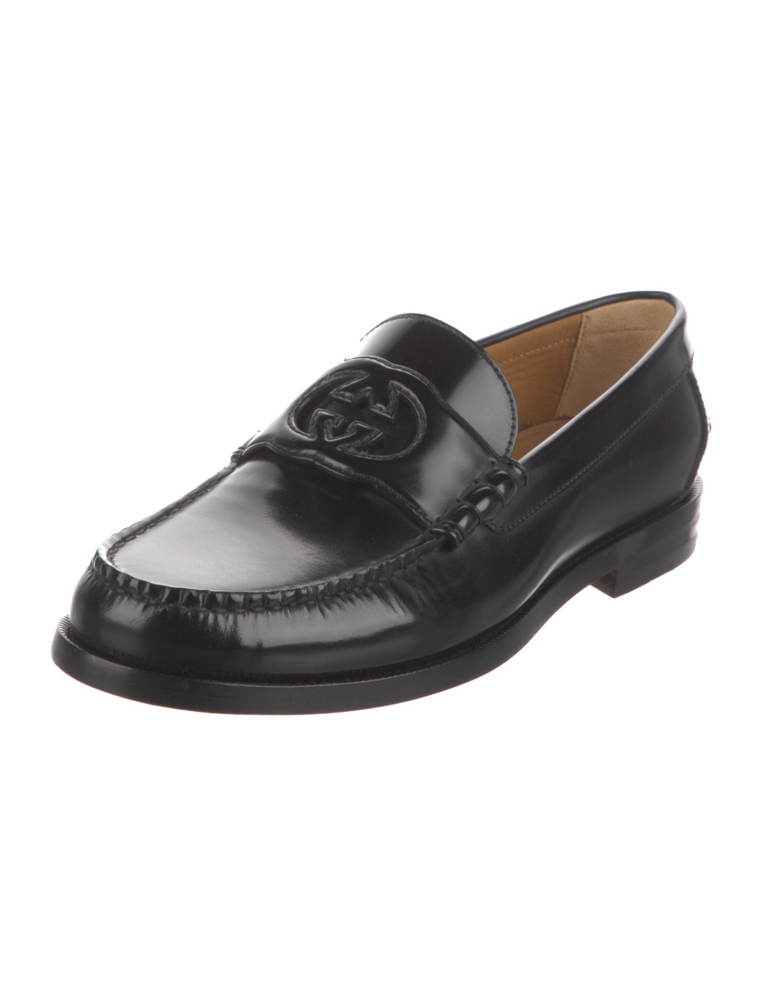 Gucci Leather Dress Loafers