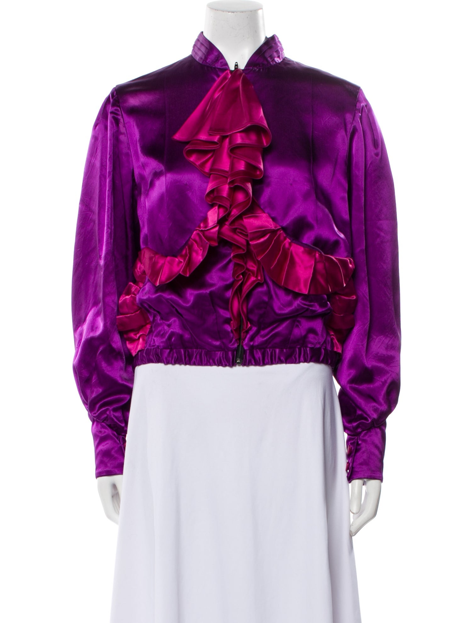 Gucci Colorblock Pattern Bomber Jacket w/ Tags