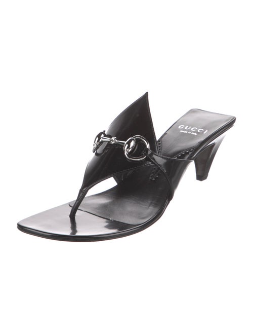 Gucci Leather Slides