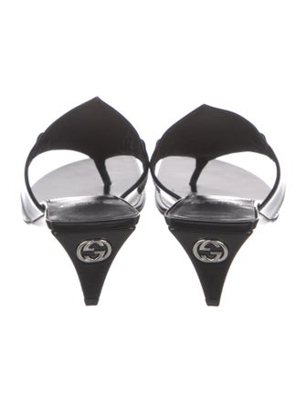 Gucci Leather Slides