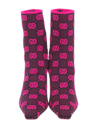 Gucci Printed Sock Boots