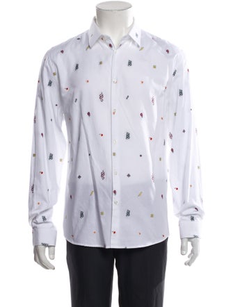 Gucci 2018 Kingsnake Dress Shirt