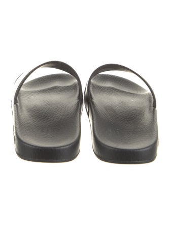Gucci Web Accent Rubber Slides