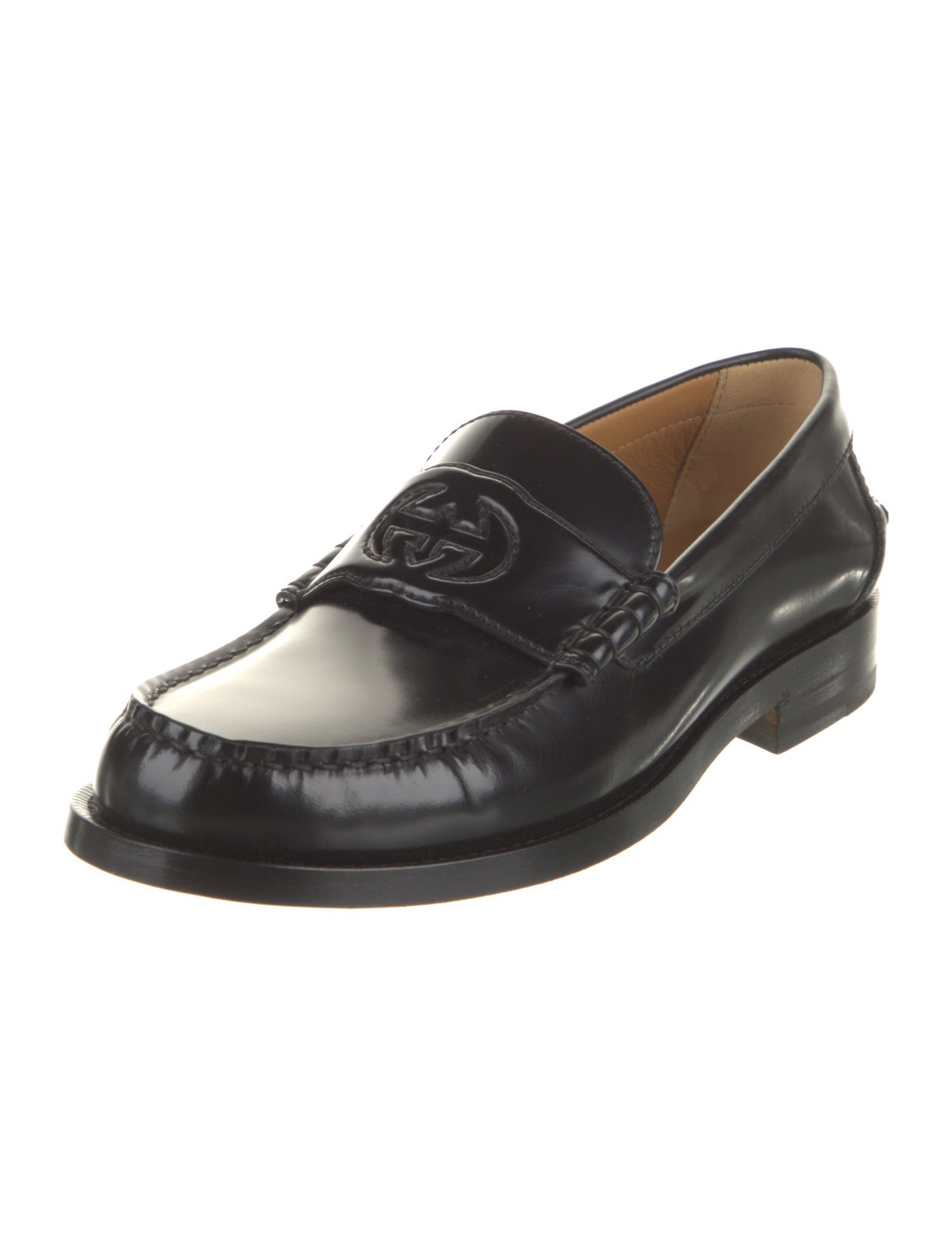 Gucci Leather Dress Loafers