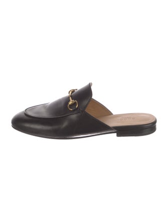 Gucci Leather Mules