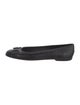 Gucci Horsebit Accent Rubber Ballet Flats