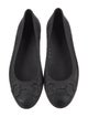 Gucci Horsebit Accent Rubber Ballet Flats